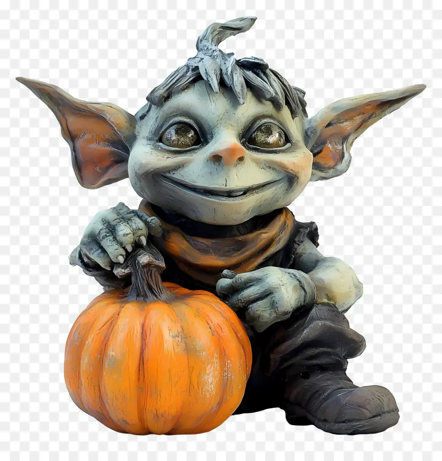 Labu Goblin，Goblin Dengan Labu PNG