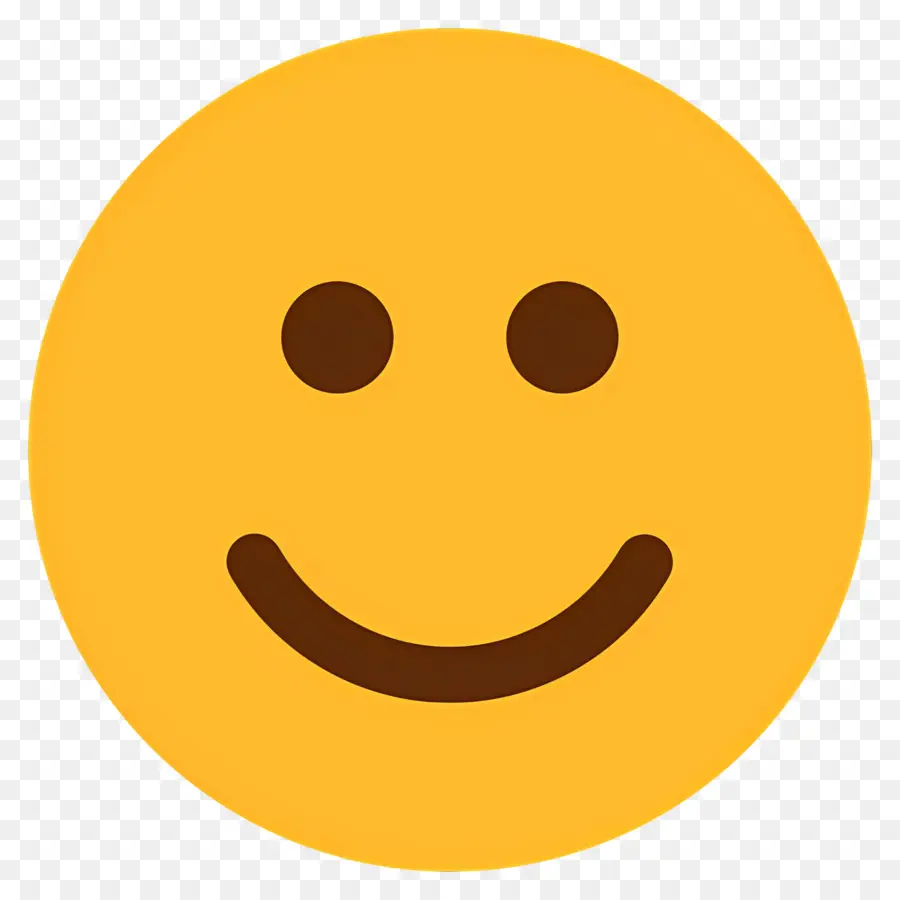 Emoji Senyum，Wajah Tersenyum Yang Digambar Dengan Tangan PNG