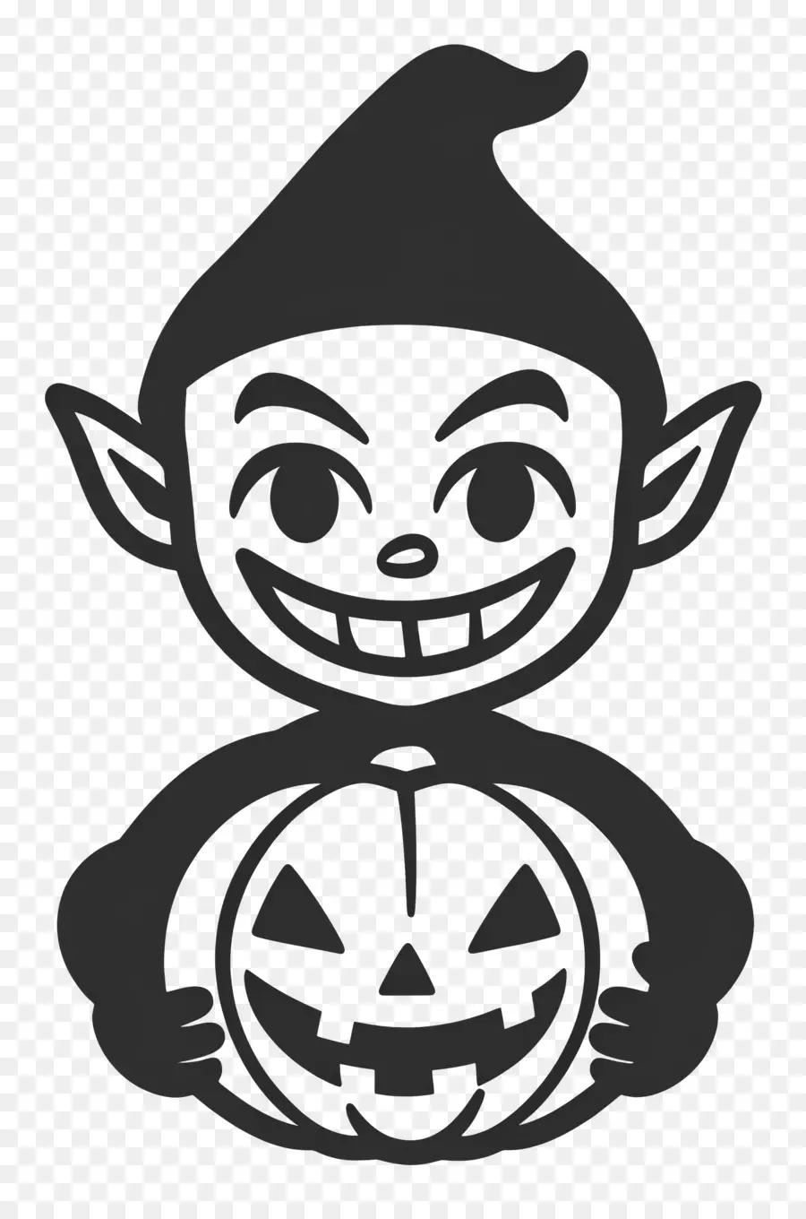 Labu Goblin，Goblin Dengan Labu PNG