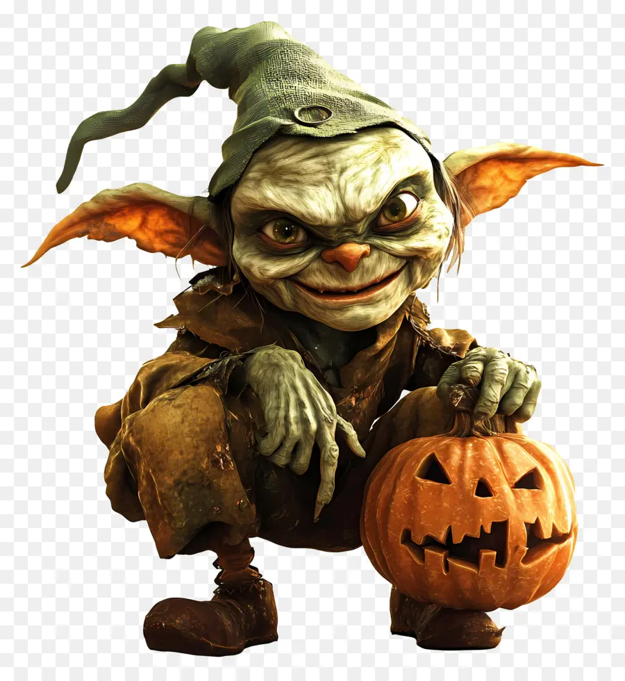 Labu Goblin，Goblin Dengan Labu PNG