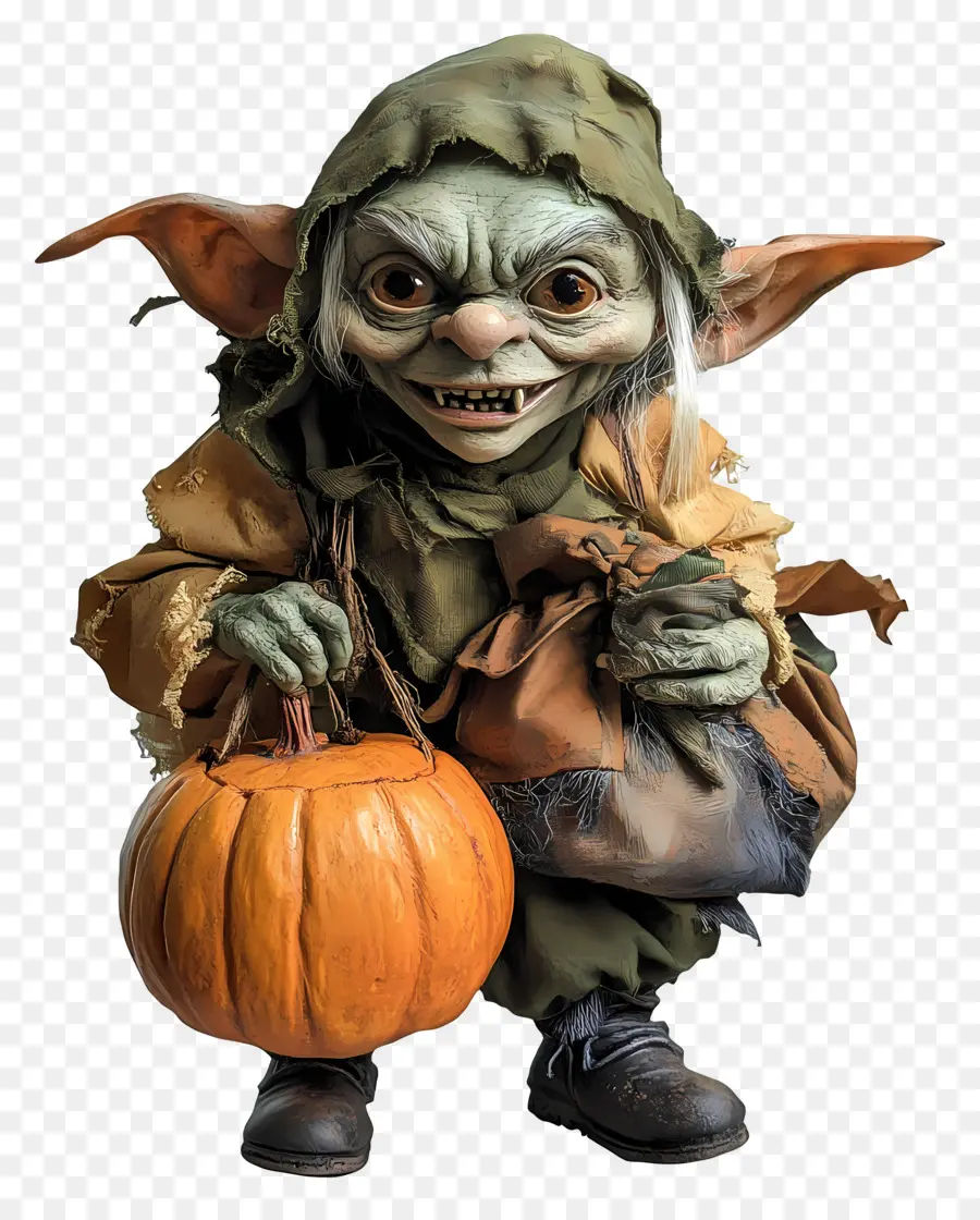 Labu Goblin，Goblin Dengan Labu PNG