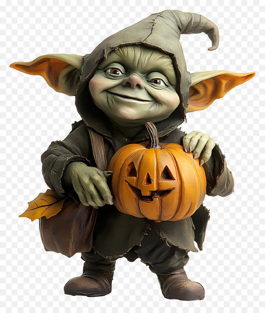 Labu Goblin，Goblin Dengan Labu PNG