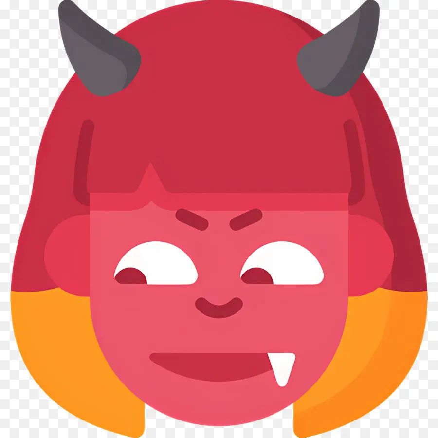 Emoji Setan，Gadis Iblis PNG