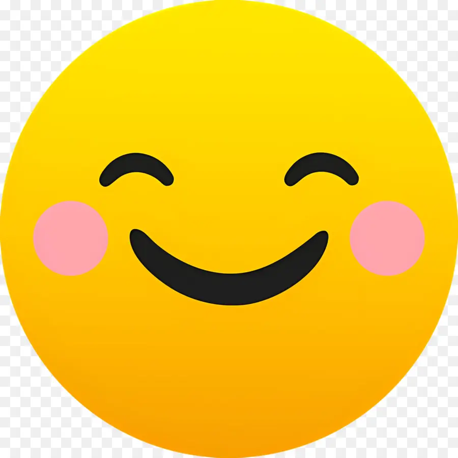 Emoji Senyum，Emoji Mata Hati PNG