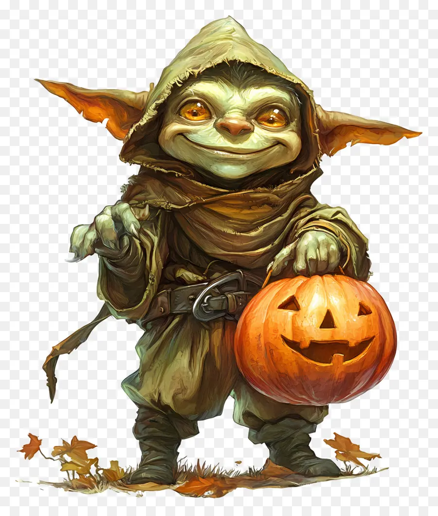 Labu Goblin，Goblin Dengan Labu PNG