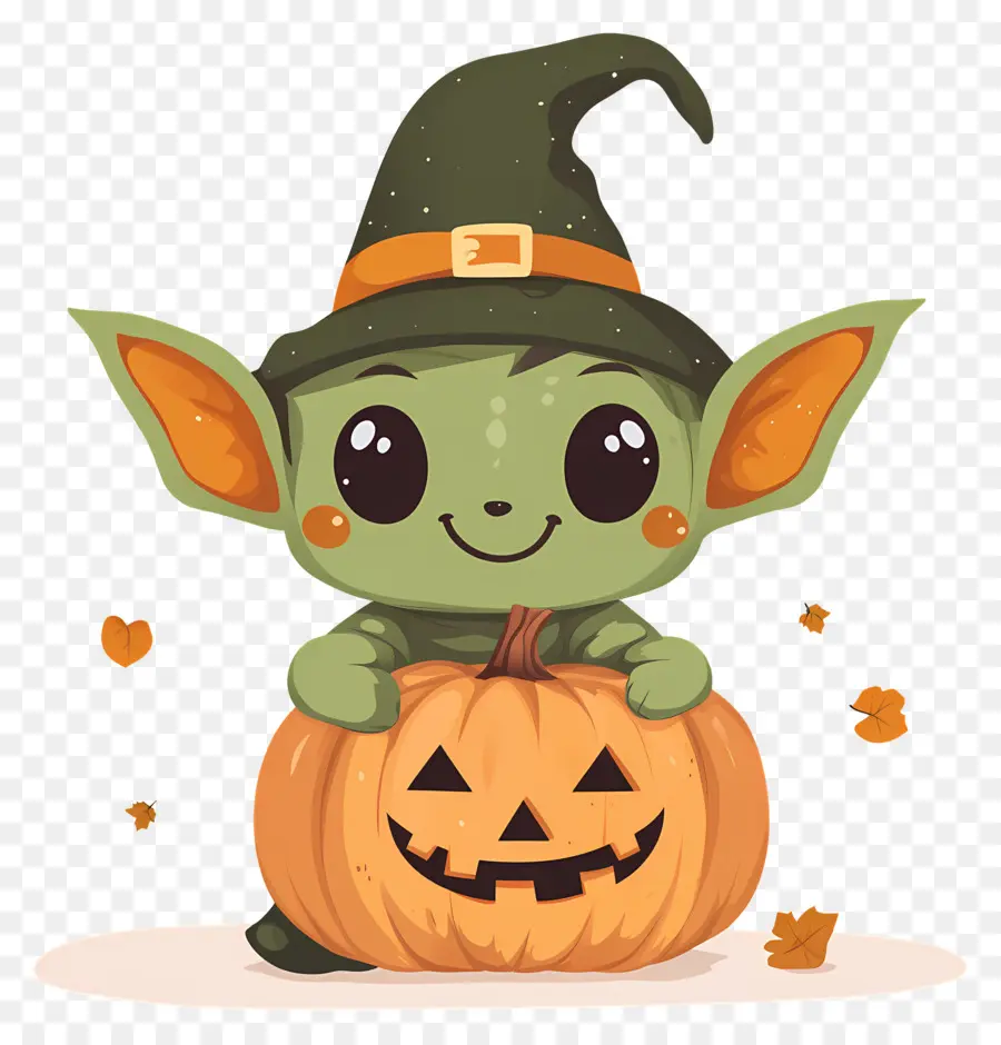 Labu Goblin，Goblin Lucu Dengan Labu PNG