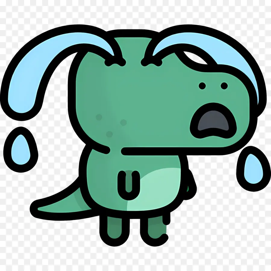 Emoji Menangis，Dinosaurus Menangis PNG