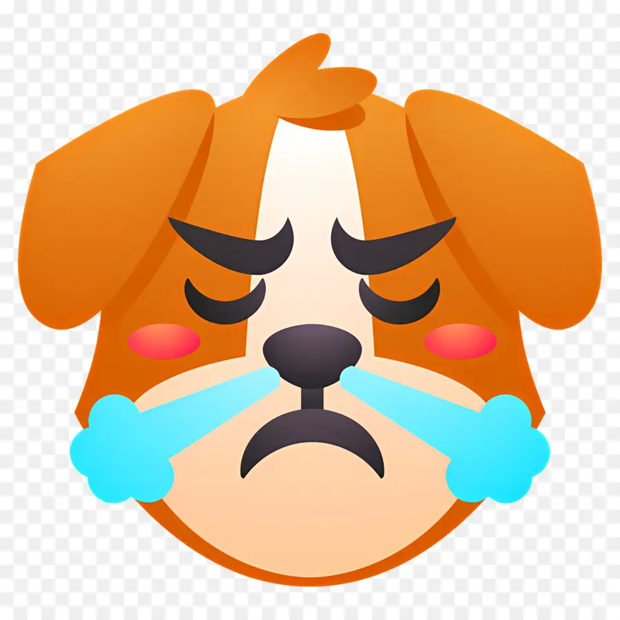 Emoji Anjing，Anjing Marah PNG