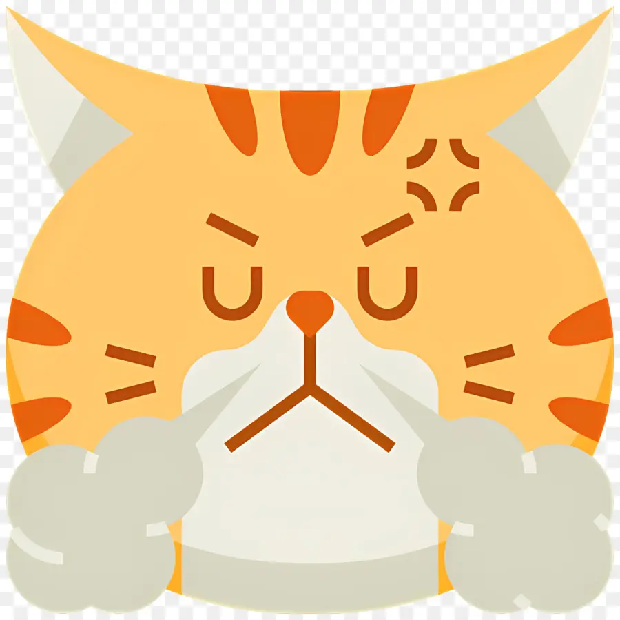 Emoji Kucing，Kucing Sedih PNG