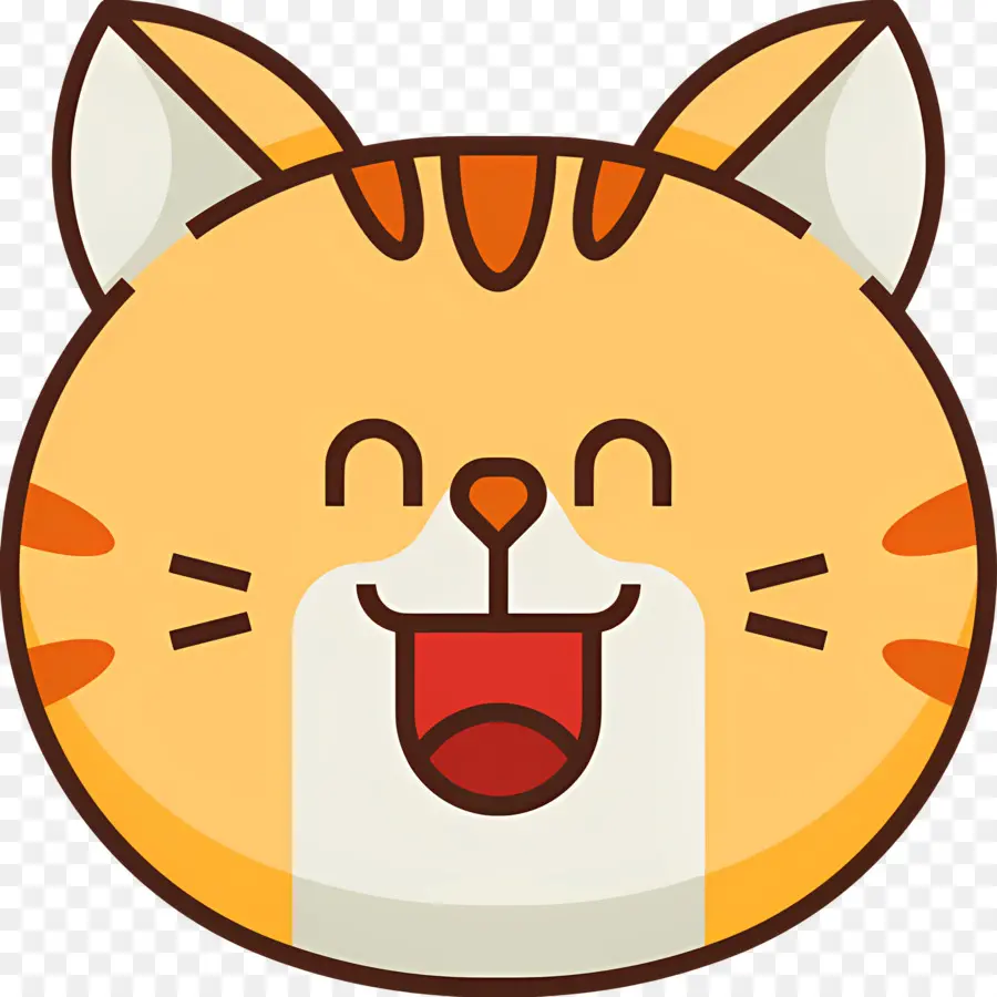 Emoji Kucing，Selamat Kucing PNG