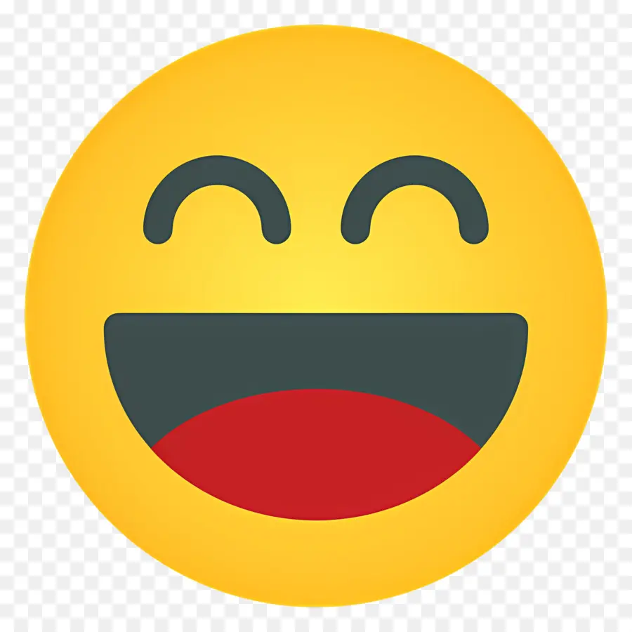 Emoji Tertawa，Senang PNG