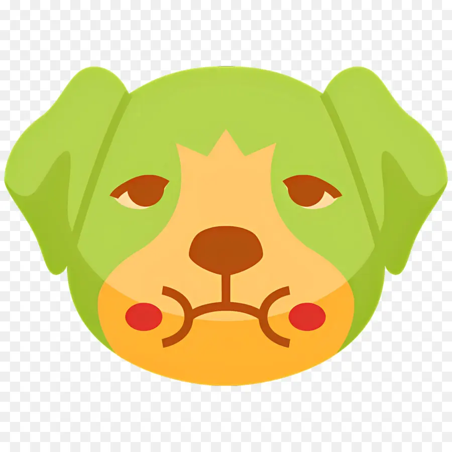 Emoji Anjing，Anjing Pemarah PNG