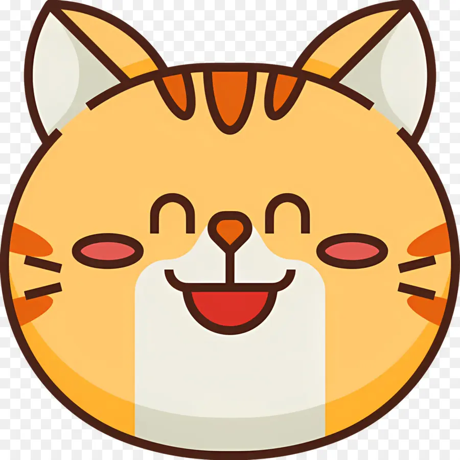 Emoji Kucing，Selamat Kucing PNG