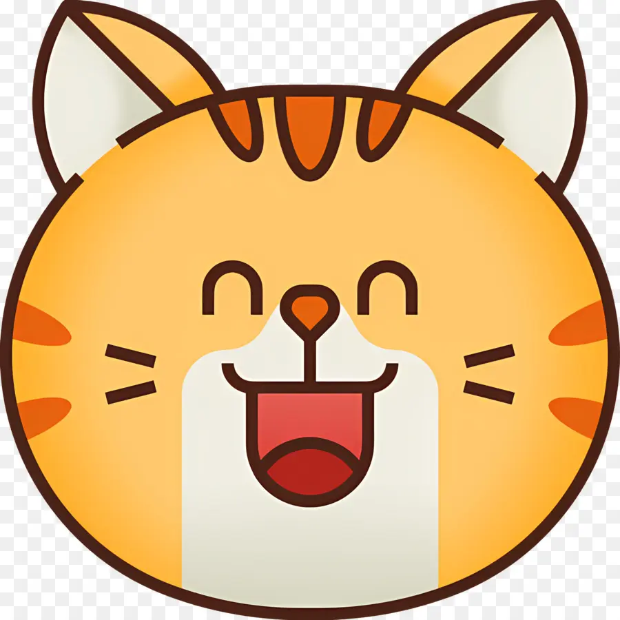 Emoji Kucing，Selamat Kucing PNG