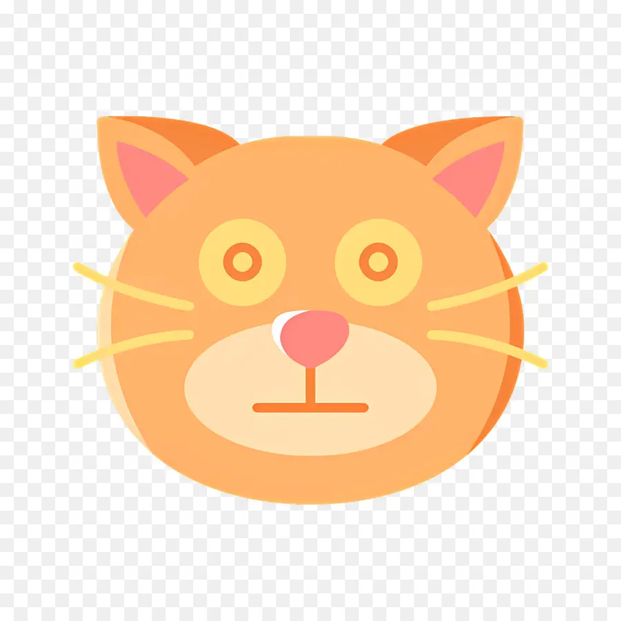 Emoji Kucing，Wajah Kucing PNG