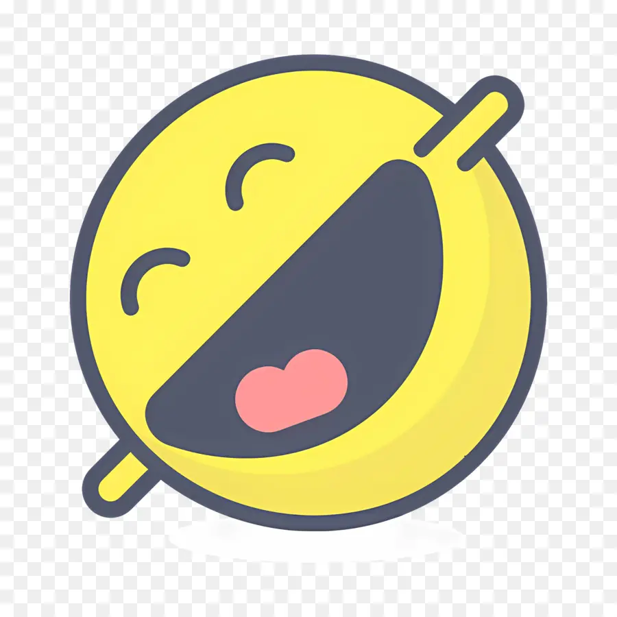 Emoji Tertawa，Wajah Tertawa PNG