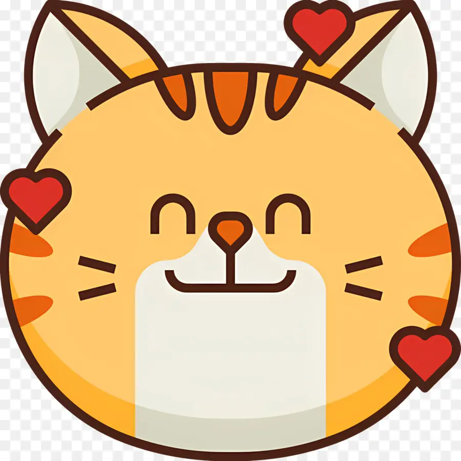 Emoji Kucing，Selamat Kucing PNG