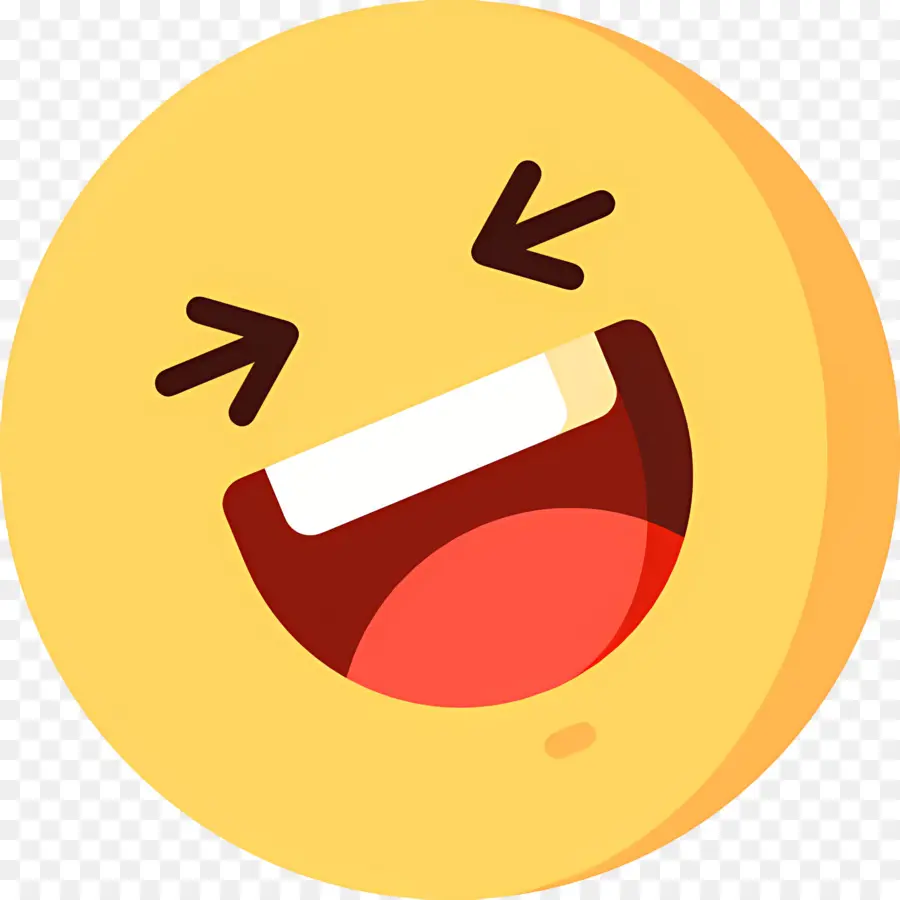 Emoji Tertawa，Wajah Tertawa PNG