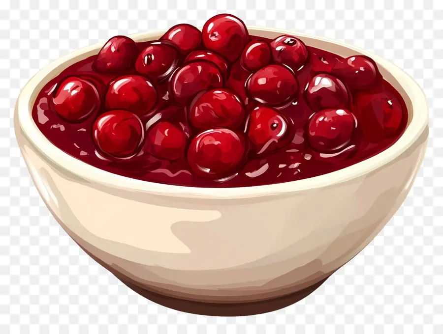 Kenikmatan Cranberry，Semangkuk Cranberry PNG