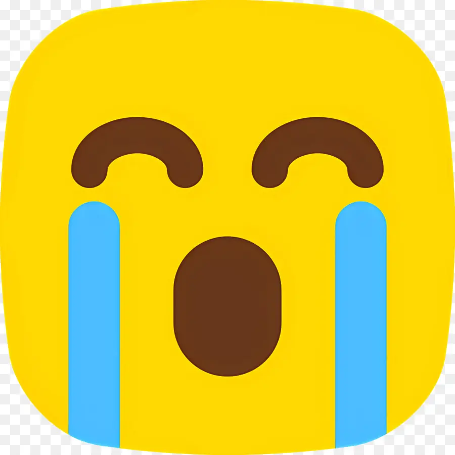 Emoji Menangis，Air Mata PNG