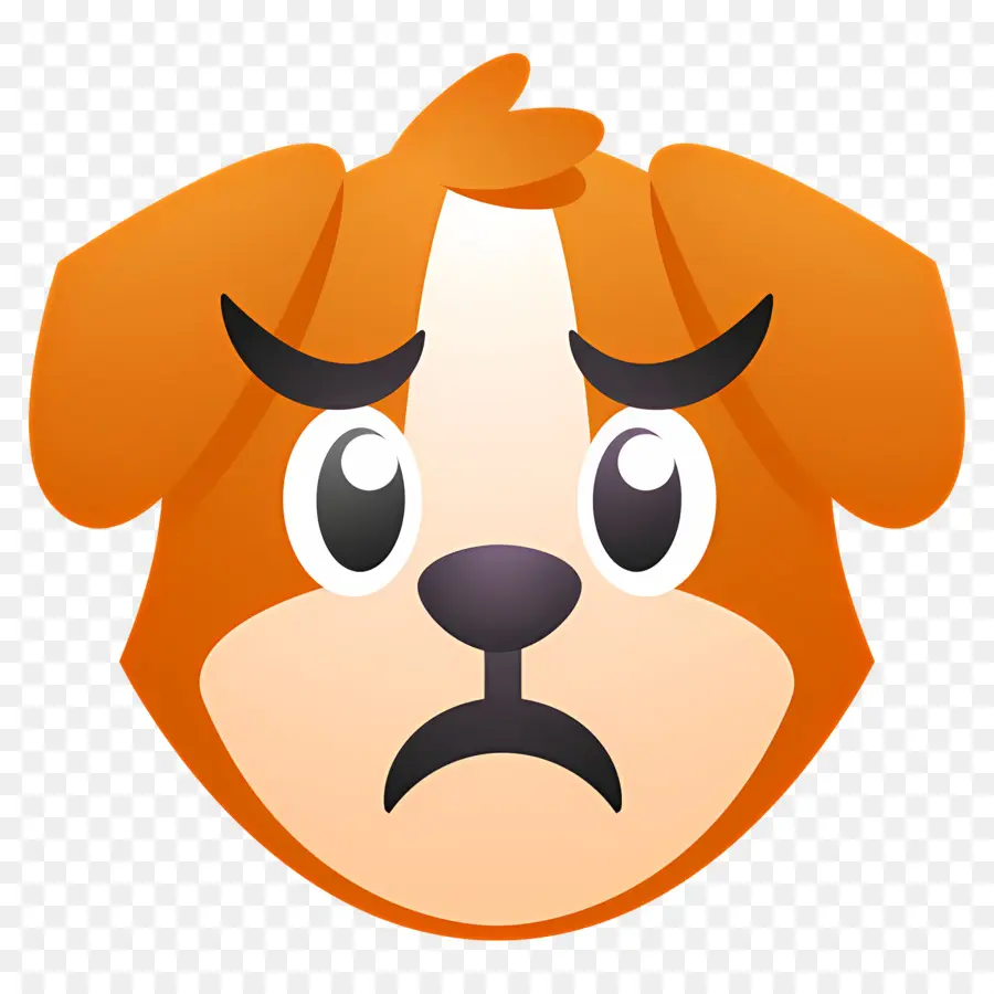 Emoji Anjing，Anjing Marah PNG