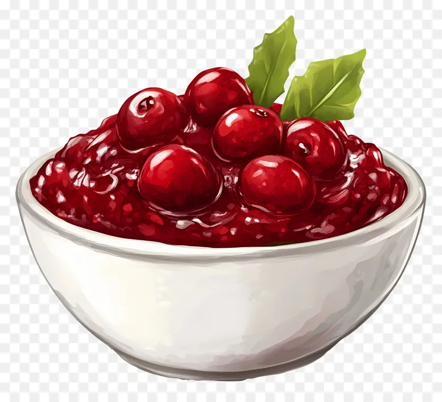 Kenikmatan Cranberry，Semangkuk Cranberry PNG