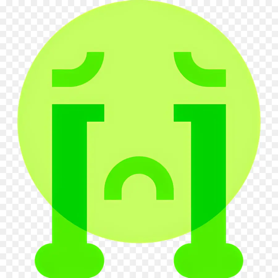 Emoji Menangis，Wajah Menangis PNG