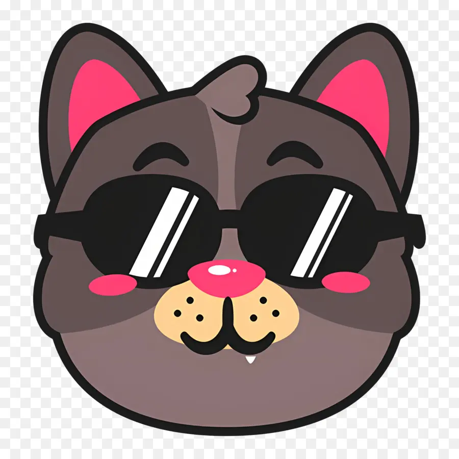 Emoji Kucing，Kucing Keren PNG