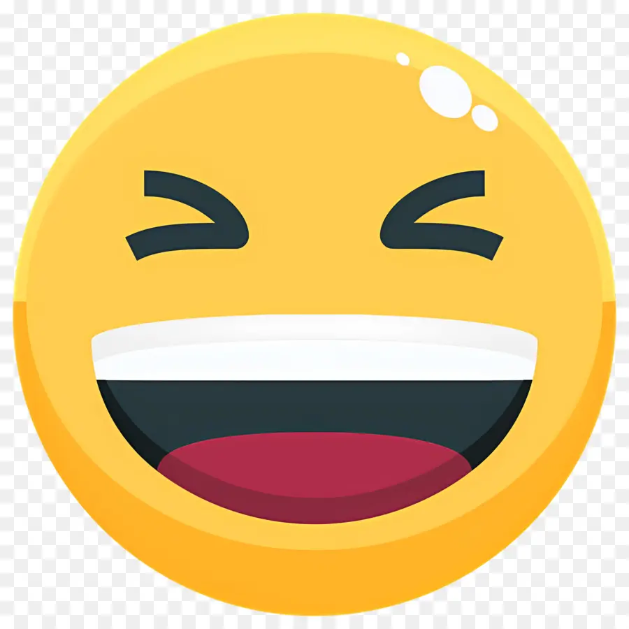 Emoji Tertawa，Senang PNG