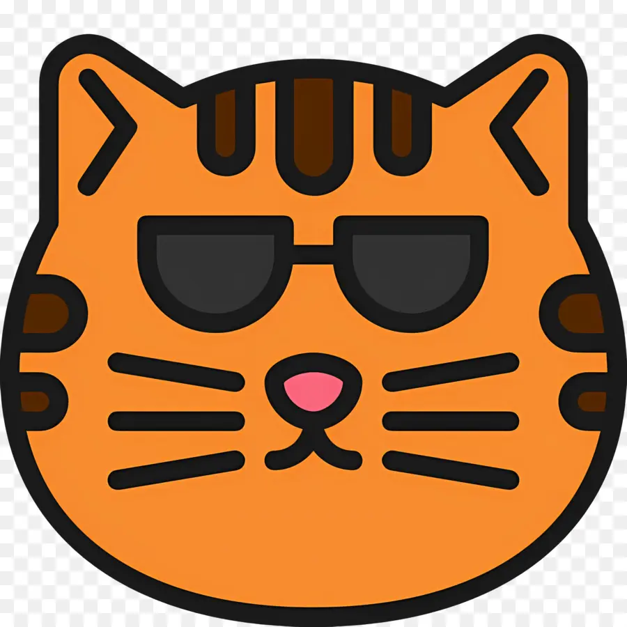 Emoji Kucing，Wajah Kucing PNG