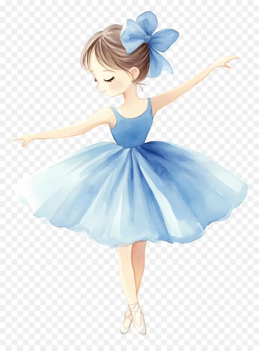 Balet，Balerina Biru PNG