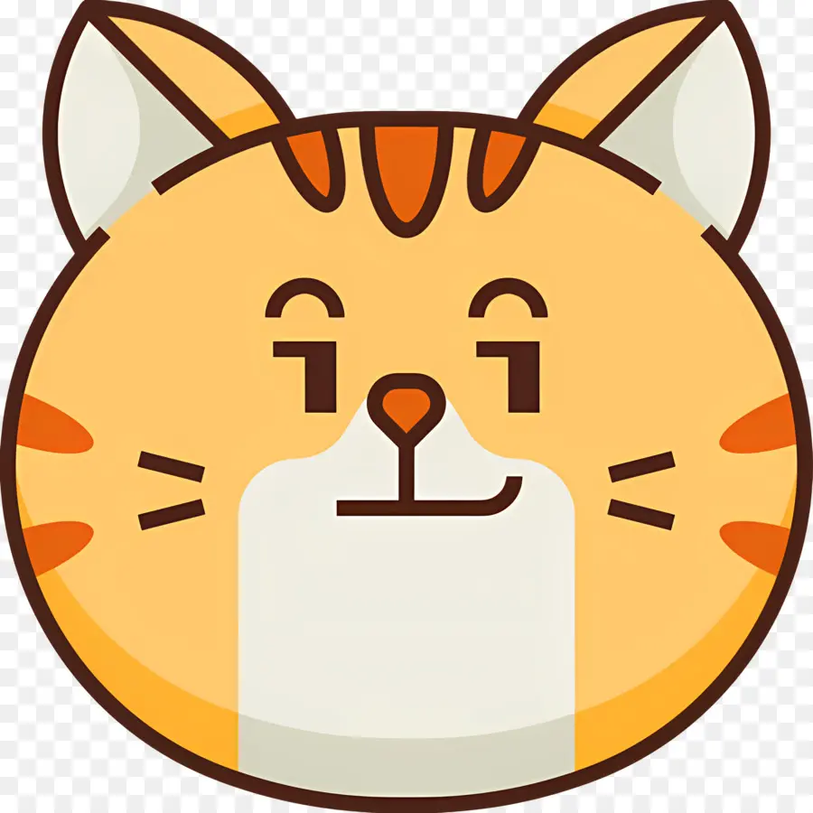 Emoji Kucing，Kucing Mengedipkan Mata PNG