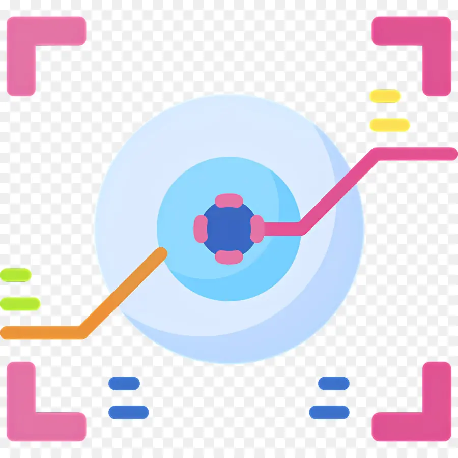 Pemindai Mata，Ikon Analisis Data PNG