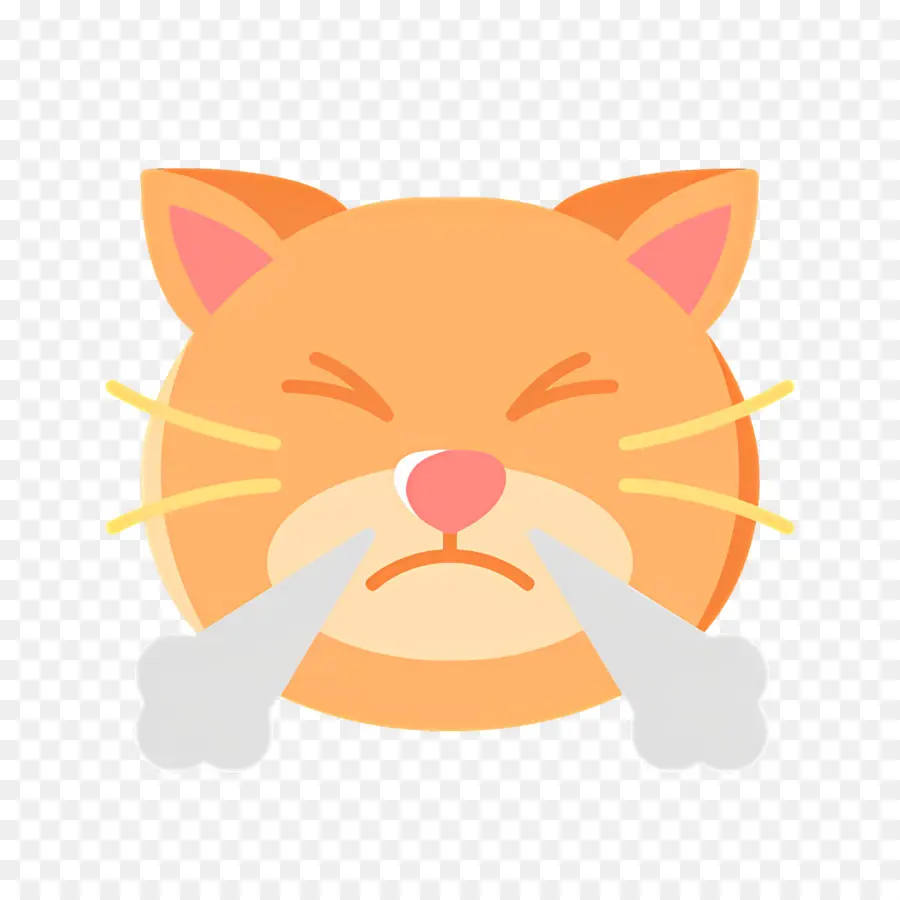 Emoji Kucing，Wajah Kucing PNG