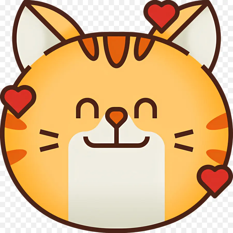 Emoji Kucing，Selamat Kucing PNG