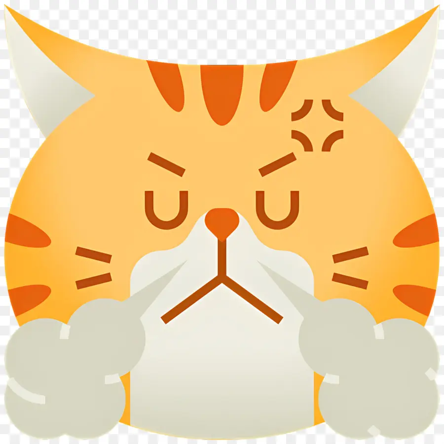 Emoji Kucing，Kucing Sedih PNG