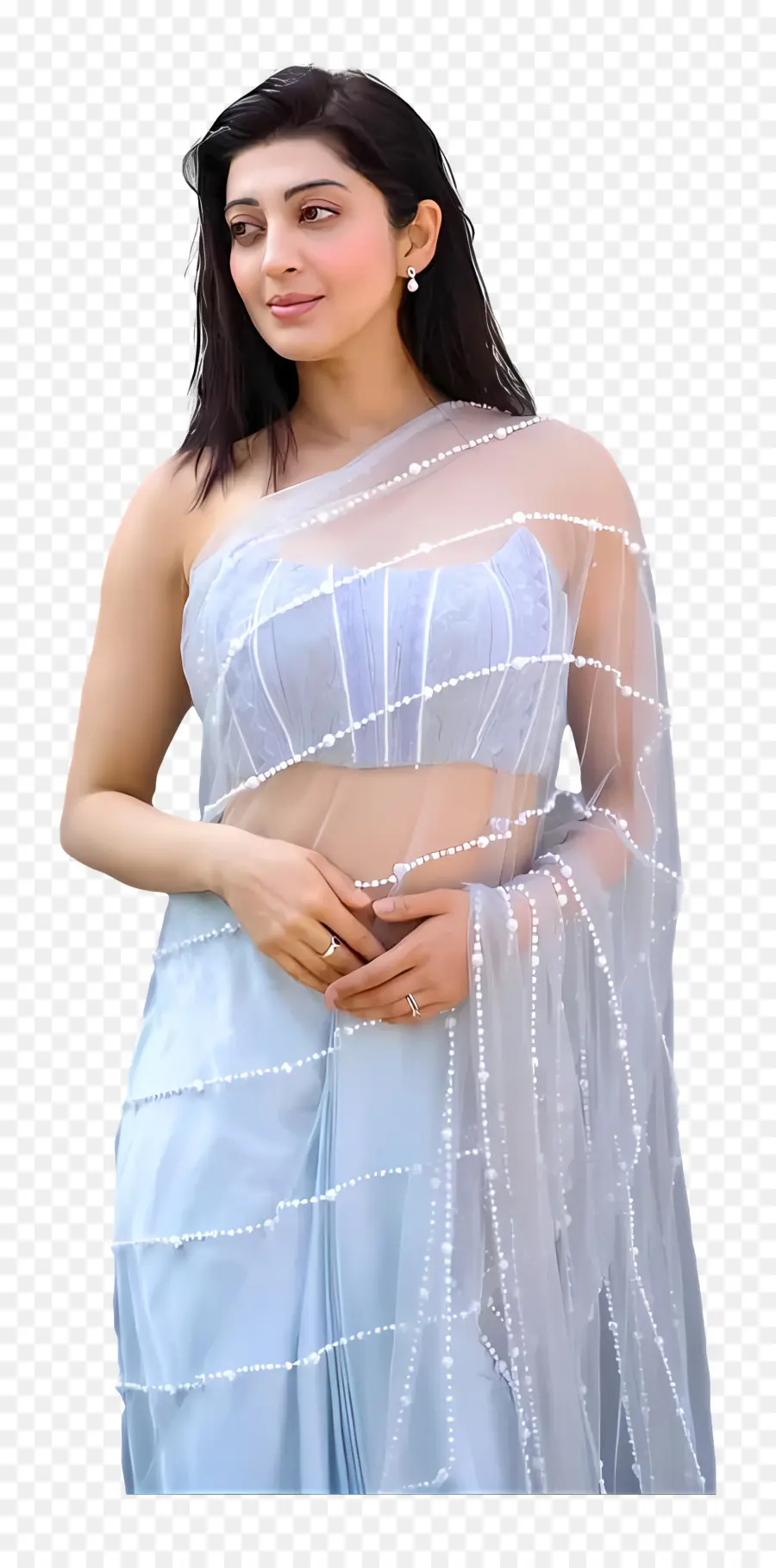 Pranitha Subhash，Sari Biru PNG