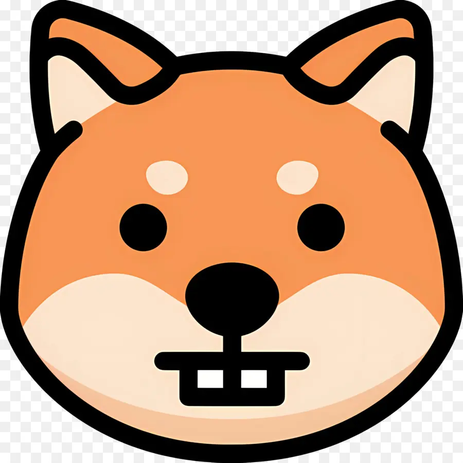 Emoji Anjing，Shiba Inu PNG