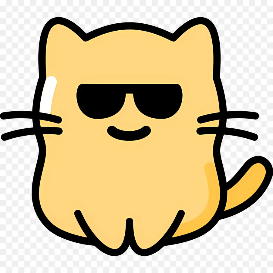 Emoji Kucing，Kucing Keren PNG