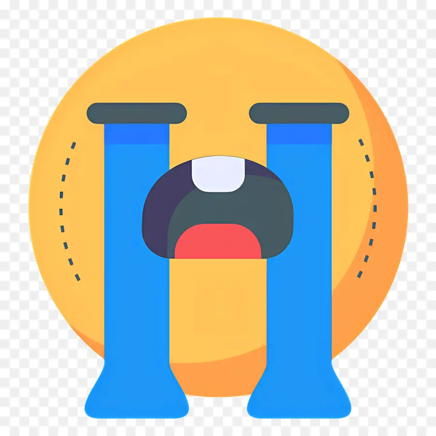 Emoji Menangis，Menangis H PNG