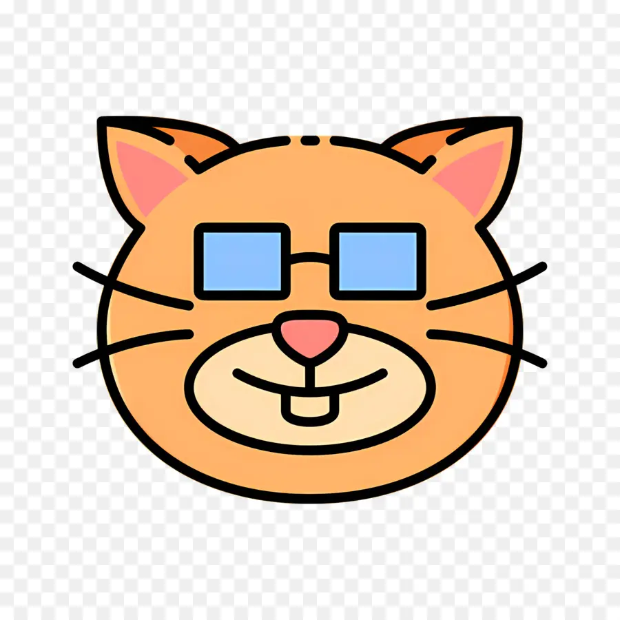 Emoji Kucing，Kucing Keren PNG