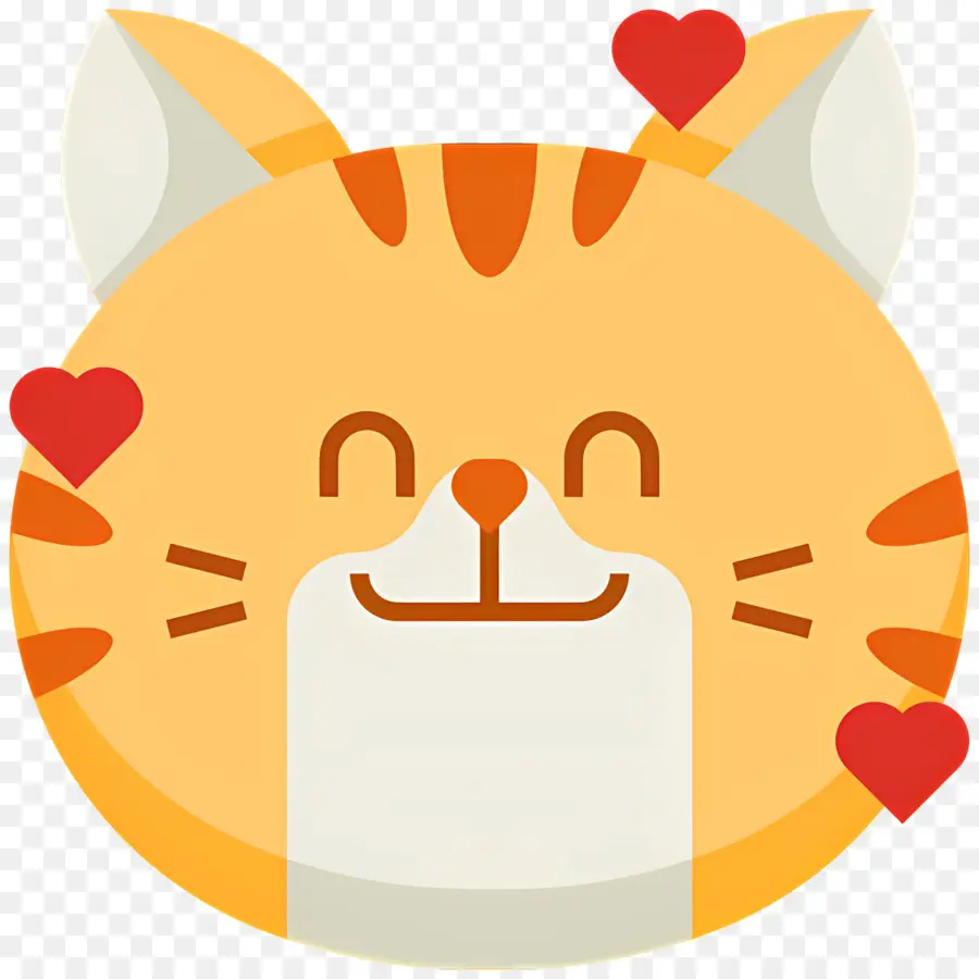 Emoji Kucing，Selamat Kucing PNG