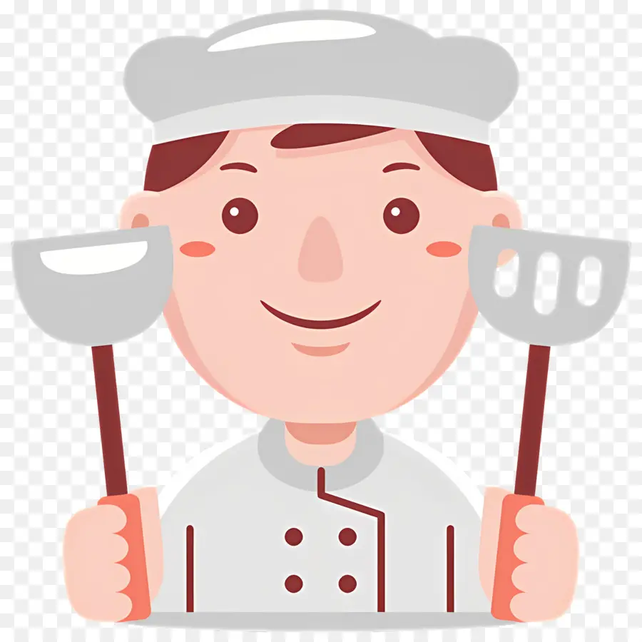 Koki，Koki Dengan Spatula PNG