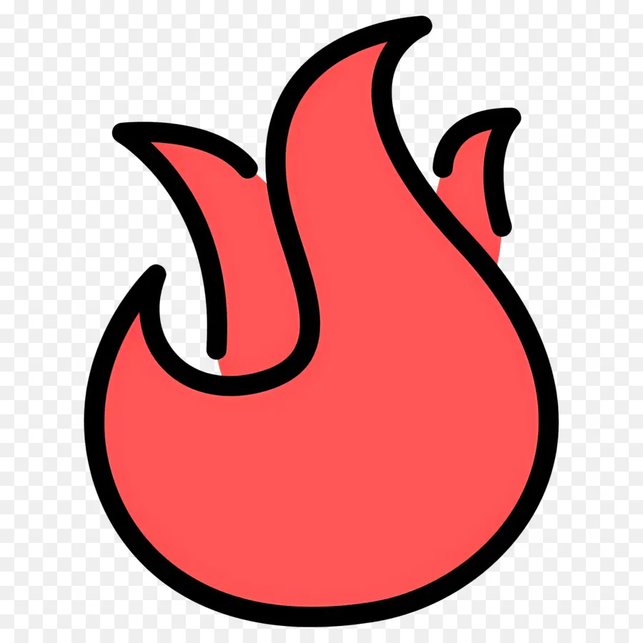 Emoji Api，Api Merah PNG