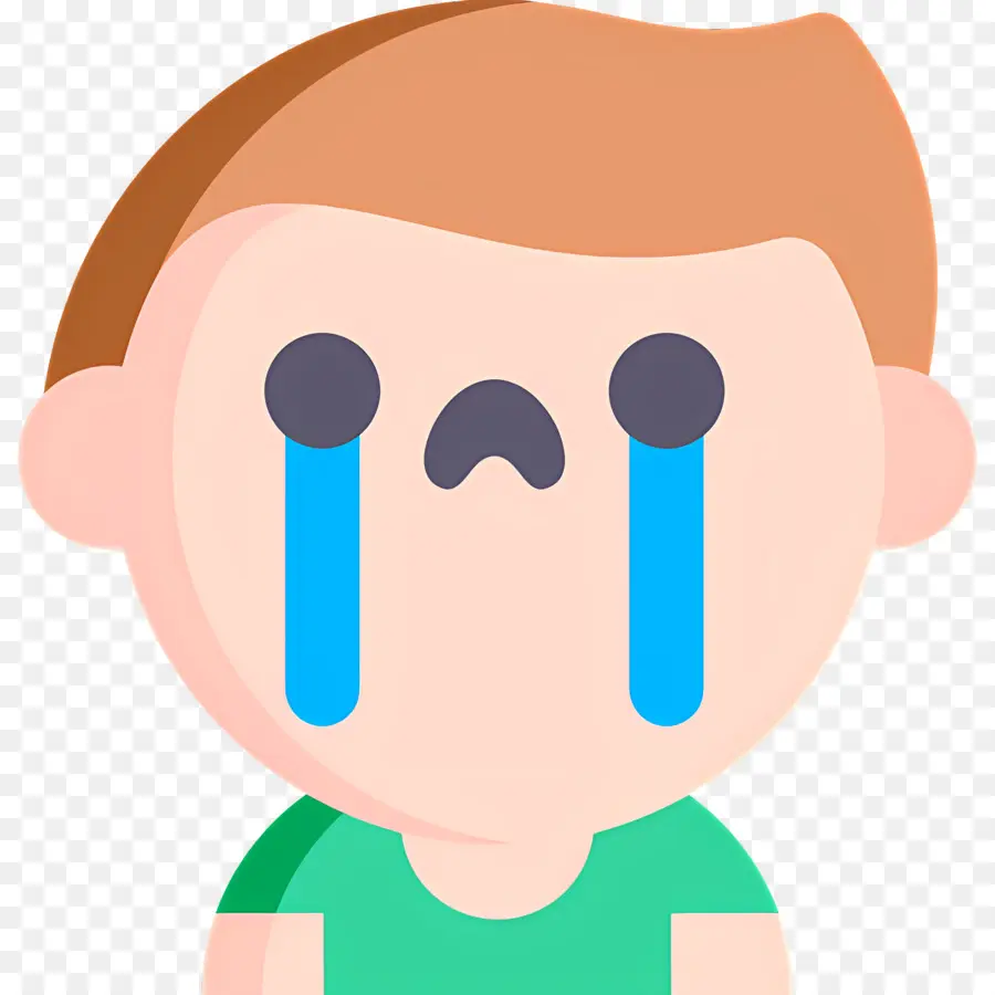 Emoji Menangis，Orang Yang Menangis PNG