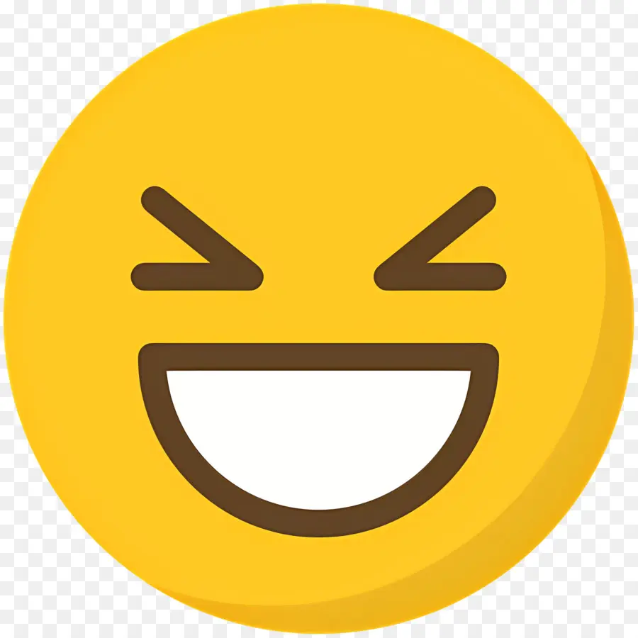 Emoji Tertawa，Wajah Tertawa PNG