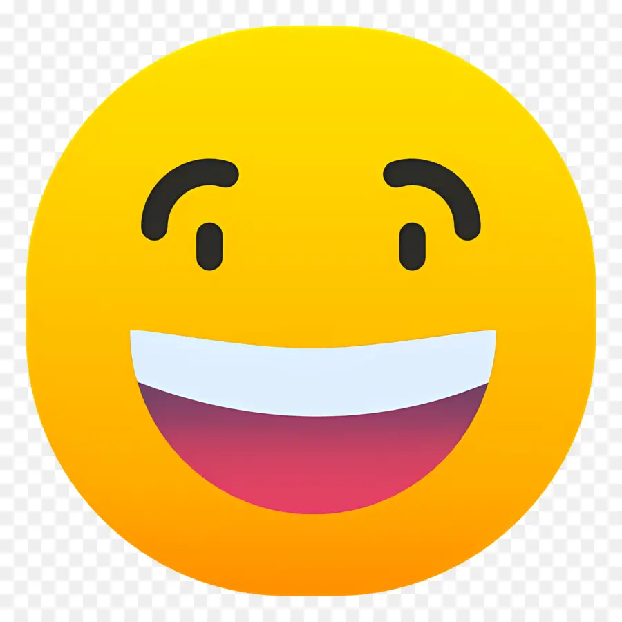 Emoji Tertawa，Senang PNG