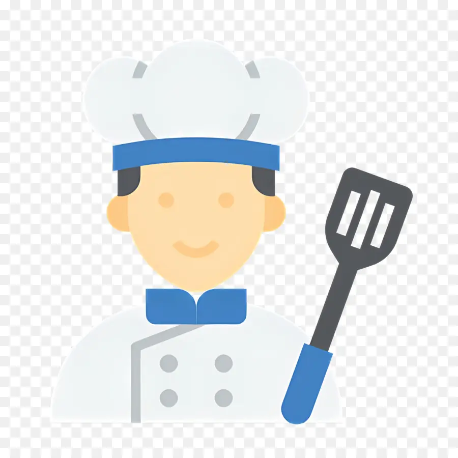 Koki，Koki Dengan Spatula PNG