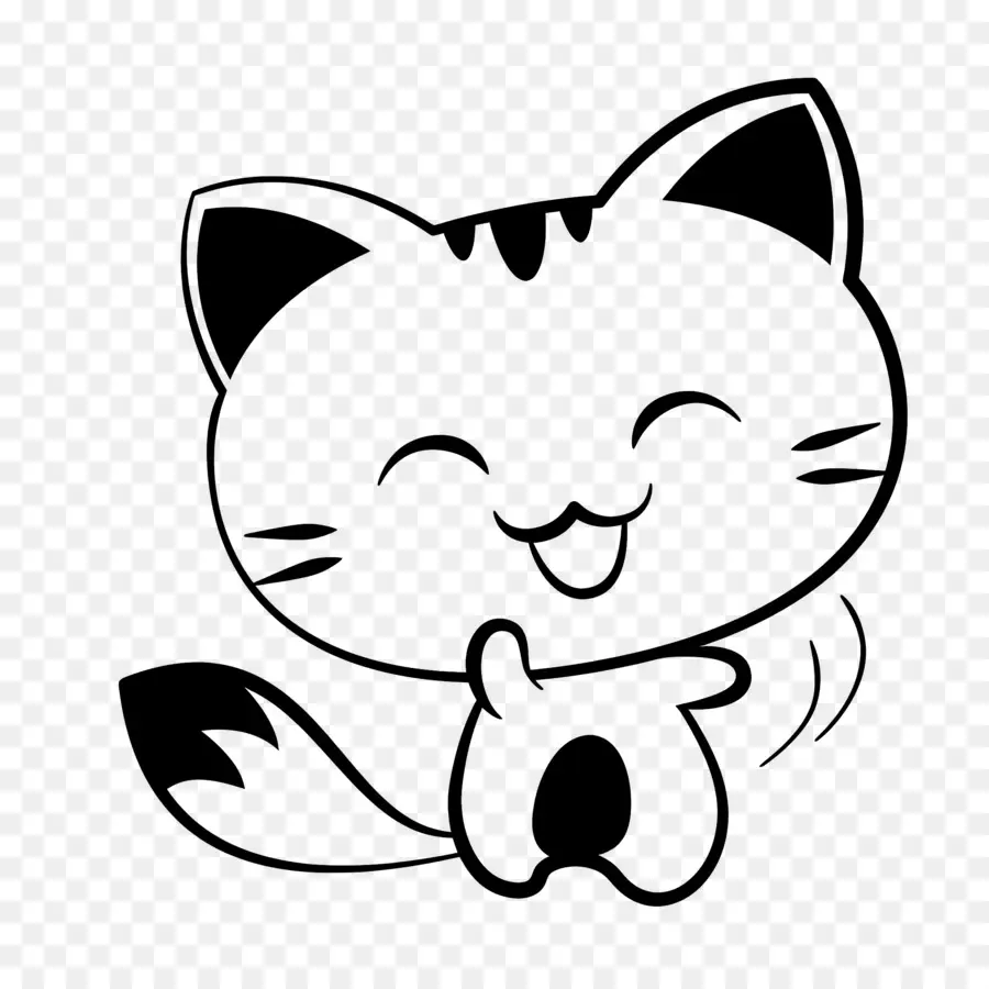 Emoji Kucing，Selamat Kucing PNG