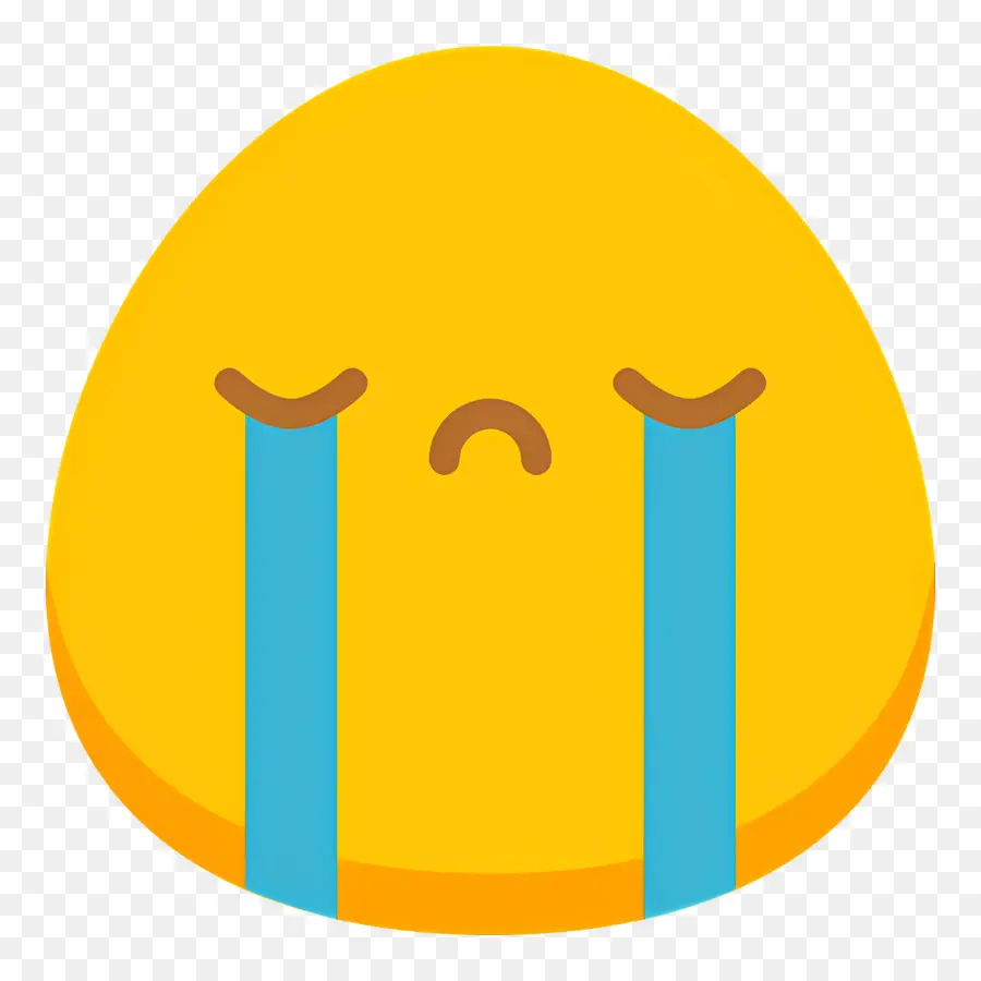 Emoji Menangis，Wajah Menangis PNG